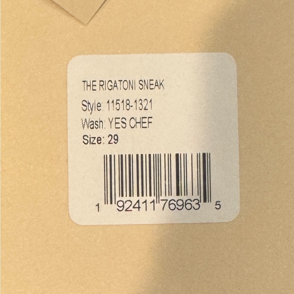 MOTHER DENIM - Mother Jeans, The Rigatoni Sneak Jeans in Yes, Chef! Size 29 - Picture 7 of 12